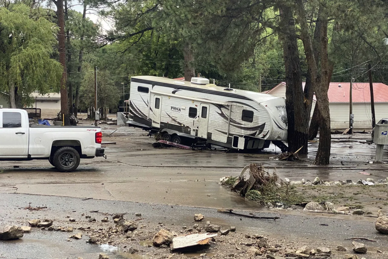 Ruidoso, golpeado de nuevo por la naturaleza