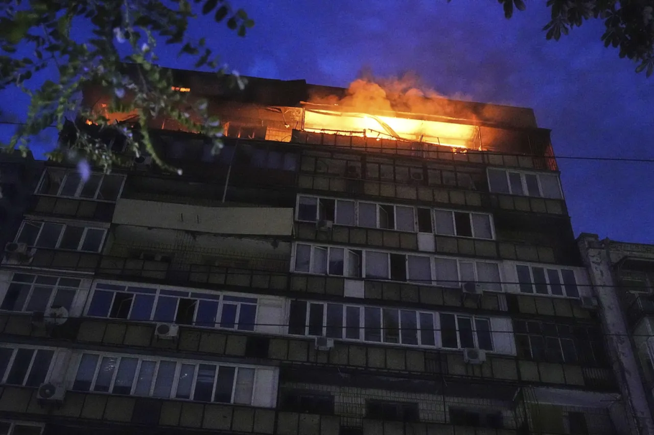 Rusia ataca Kiev con otro bombardeo de misiles y drones
