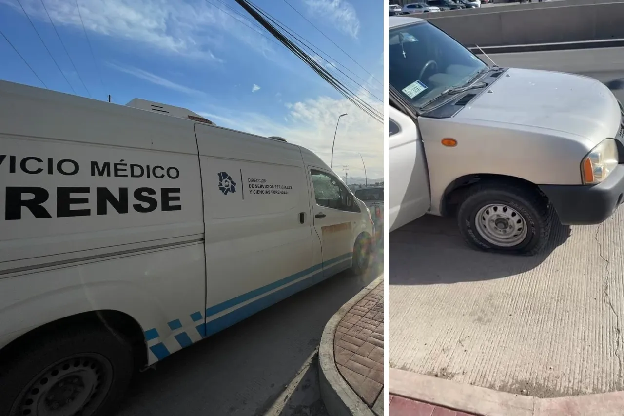 Se detiene Semefo a ayudar a ciudadanos con vehículo ponchado