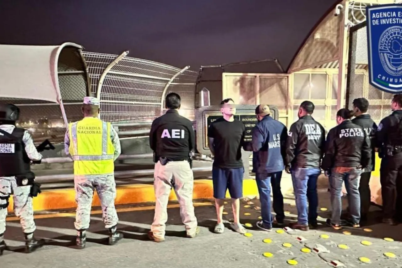 Entregan en el puente a ciudadano estadunidense buscado por tráfico de drogas