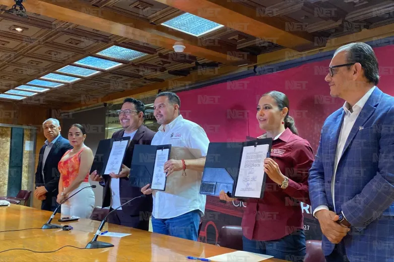 Firman convenio Municipio y Canaco para fortalecer emprendimiento