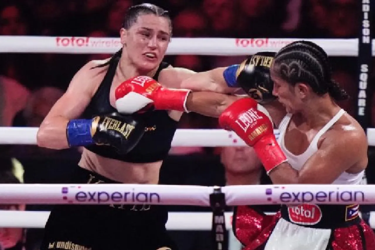 Tres-cero: Katie Taylor le vuelve a ganar a Amanda Serrano