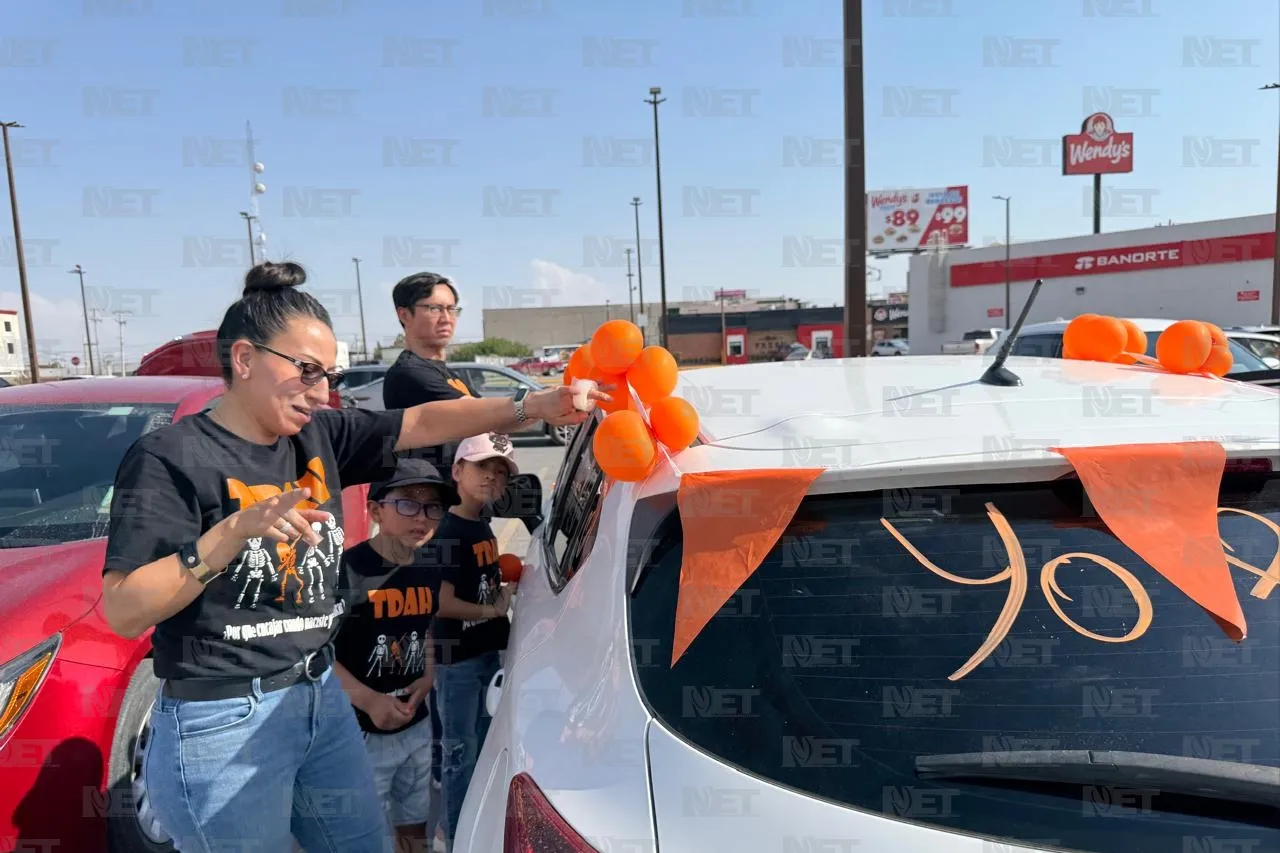 Caravana naranja: Visibilizan el TDAH