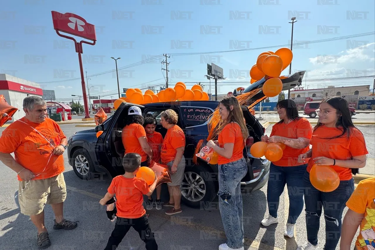 Caravana naranja: Visibilizan el TDAH