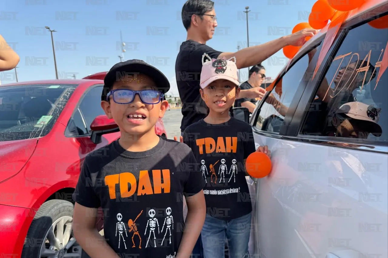 Caravana naranja: Visibilizan el TDAH
