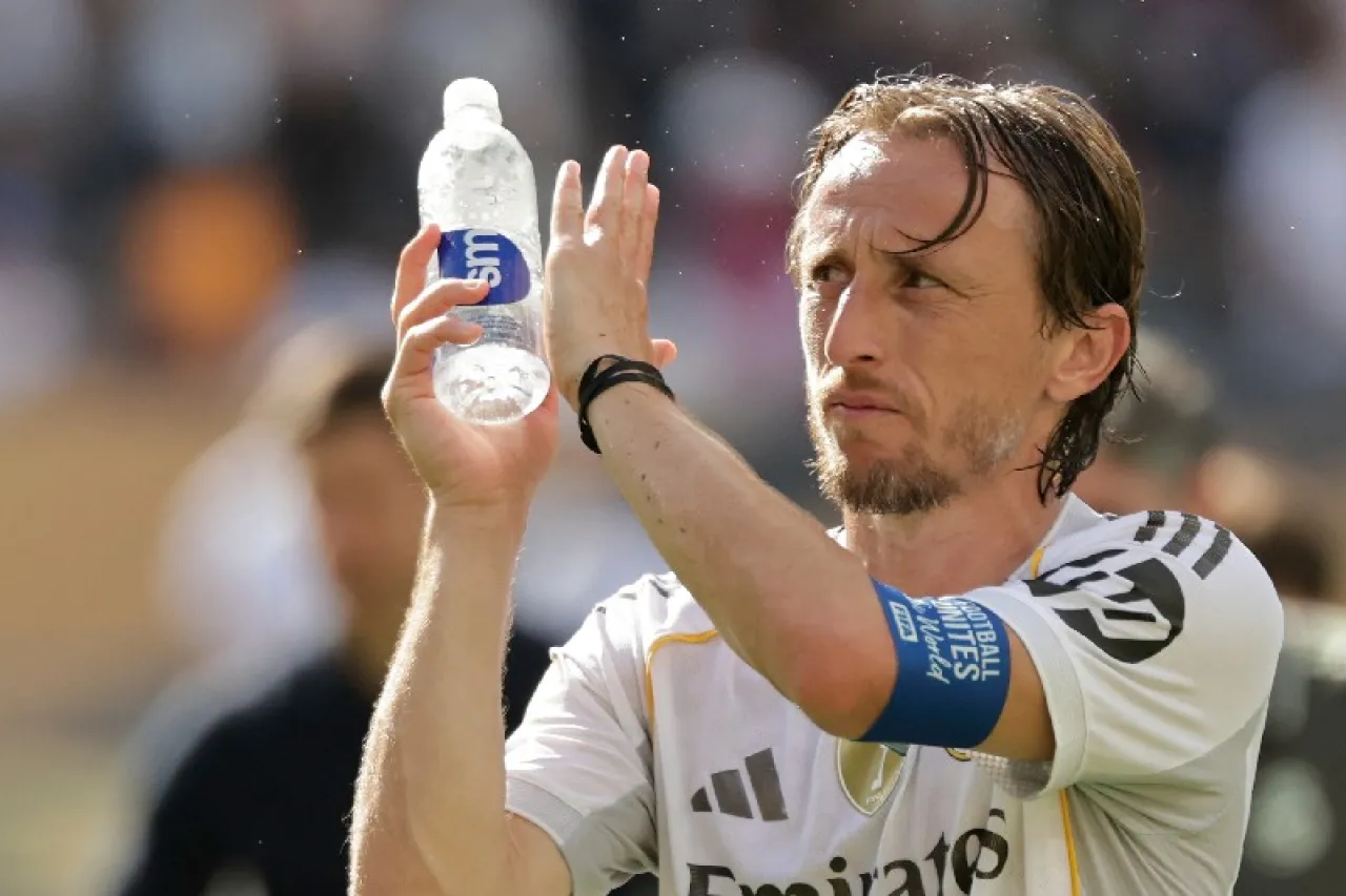 Luka Modric ya está en Italia para firmar con el Millan