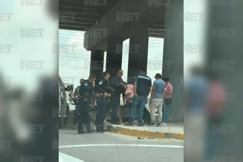 Cae mujer de puente en Libramiento 