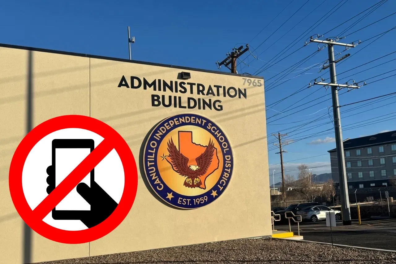 Se prepara Canutillo ISD para nueva ley que prohibe uso de celulares en escuelas