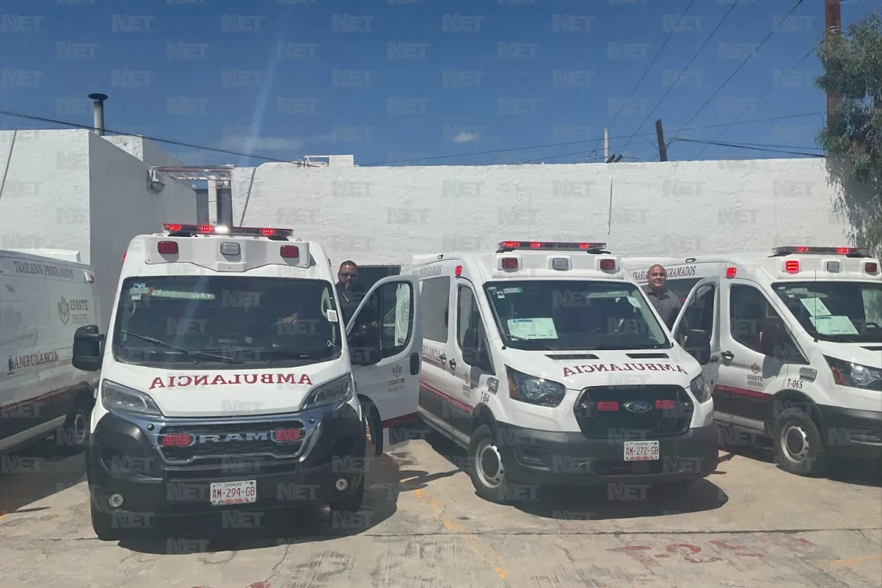 Recibe Issste Chihuahua 27 ambulancias nuevas