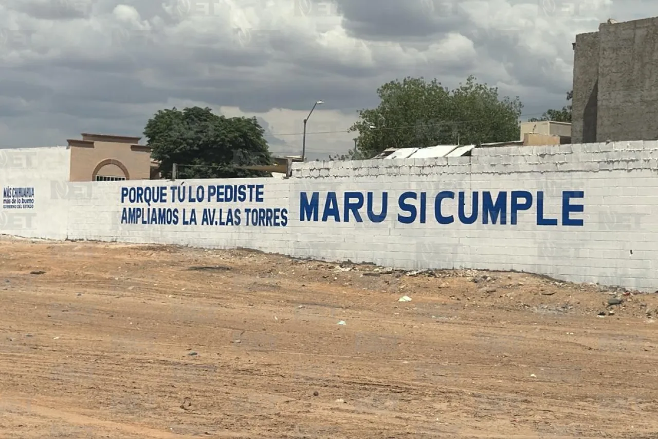Avenida De las Torres inicia ampliación de tres carriles: Gobernadora