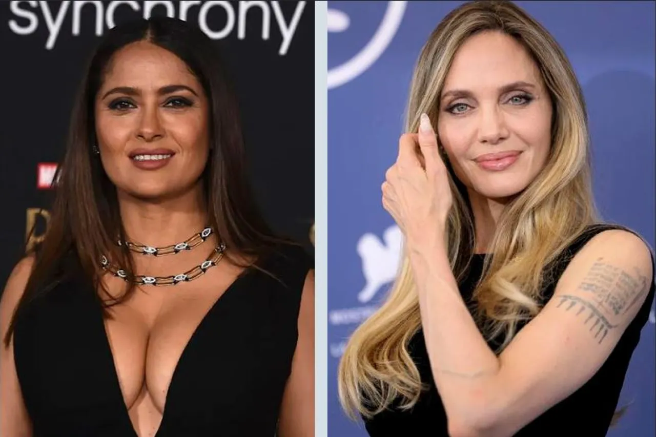 Salma Hayek y Angelina Jolie causan revuelo con visita sorpresa a Veracruz