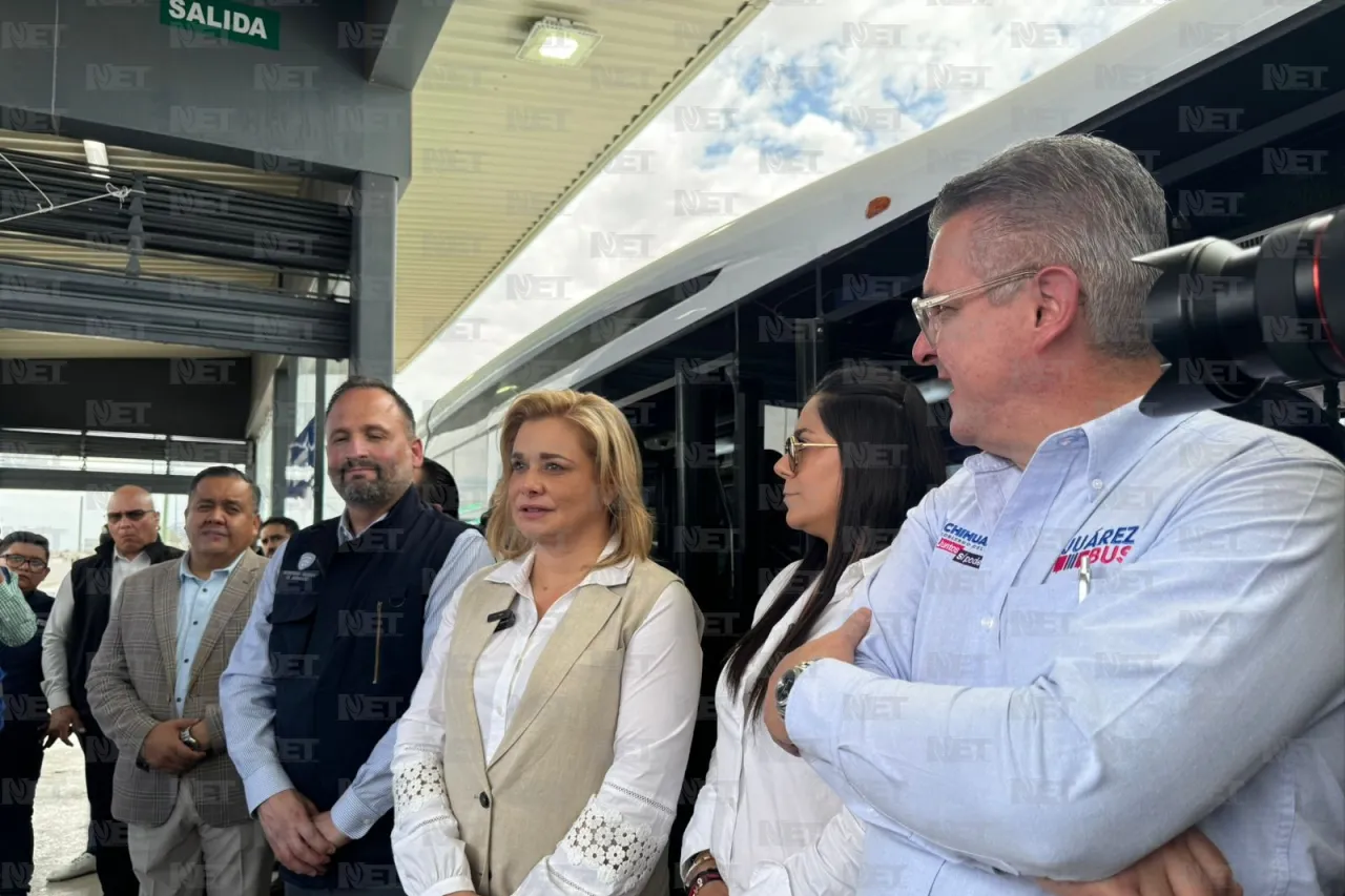 Inaugura gobernadora 9 nuevas estaciones en la ampliación del Juárez Bus