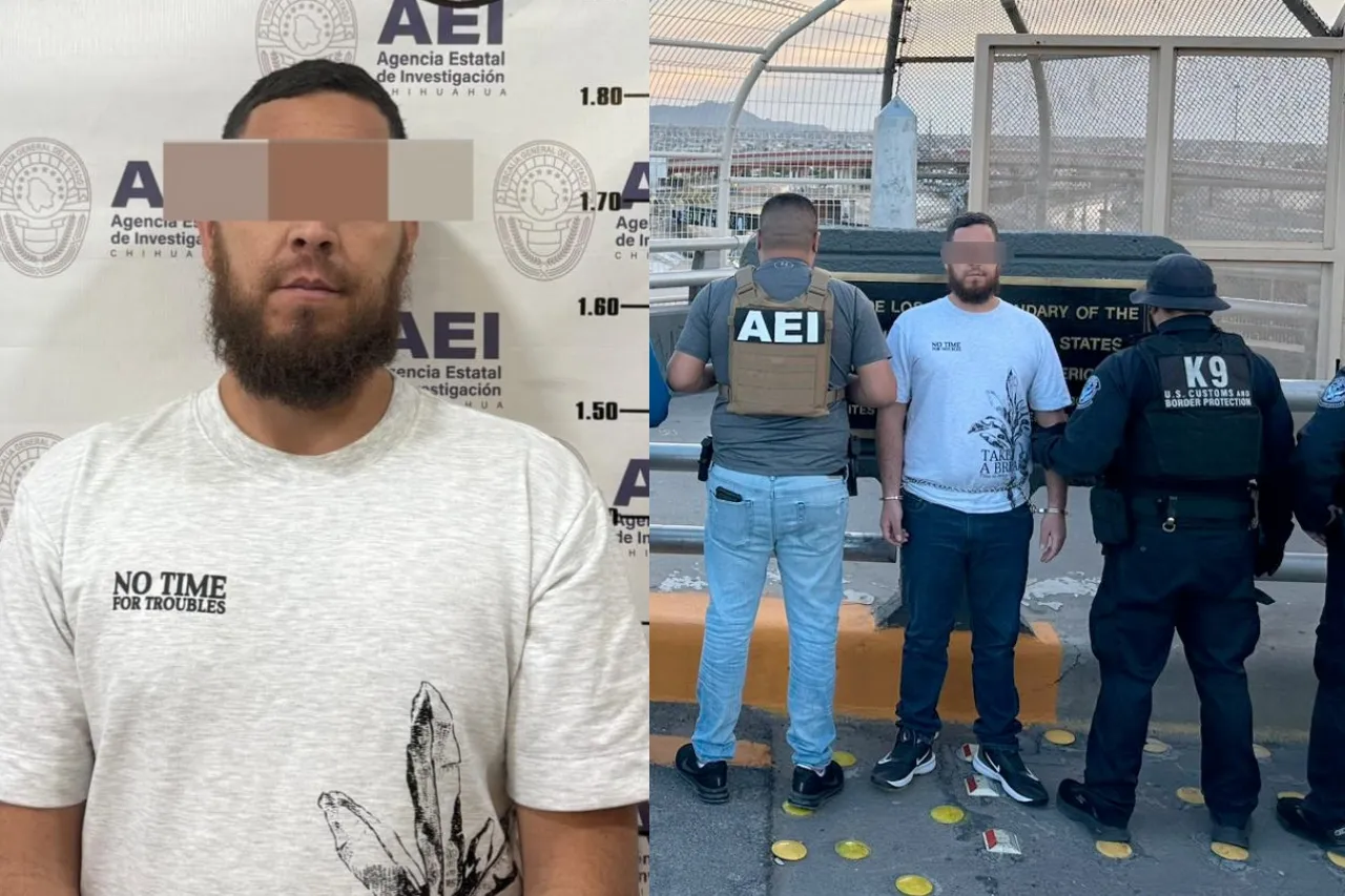 AEI recibe en puente Lerdo a hombre buscado en Sinaloa
