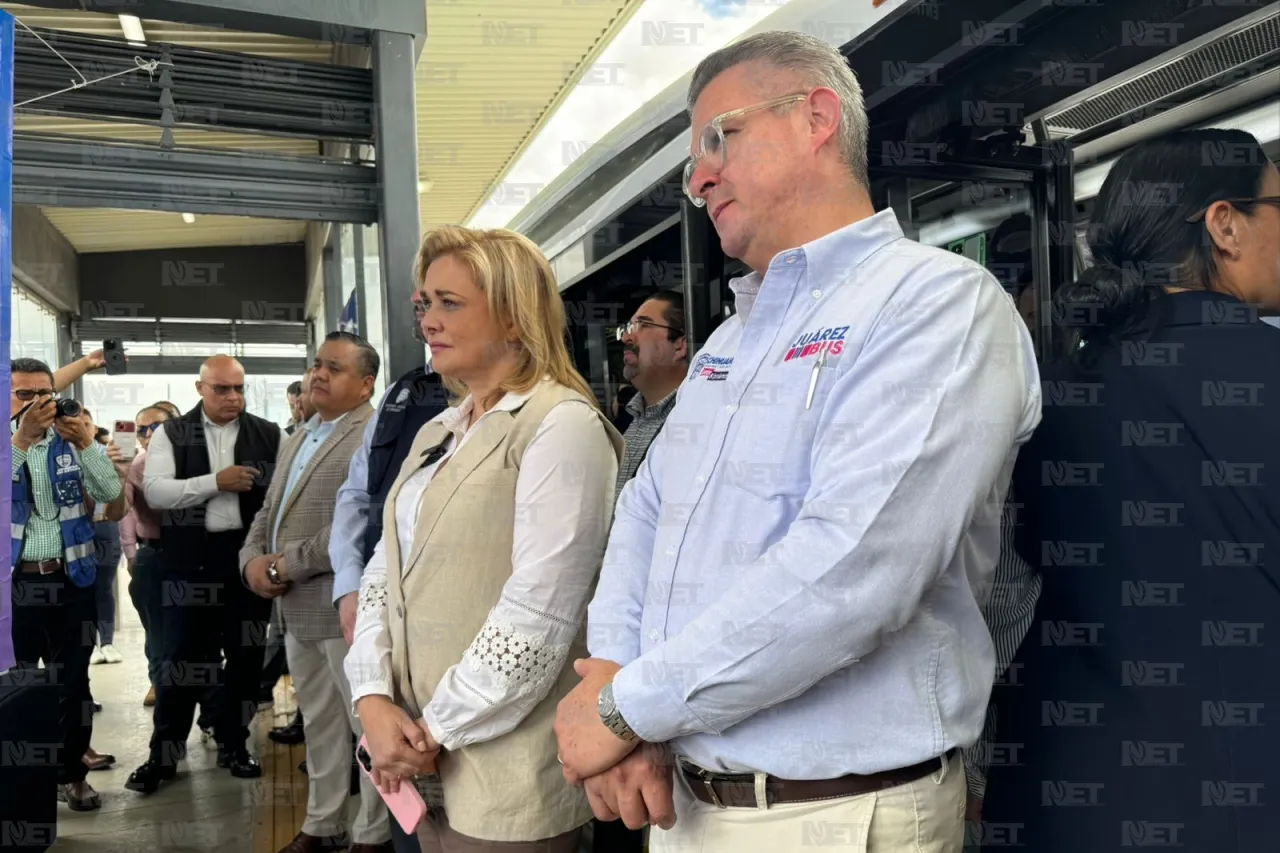 Inaugura gobernadora 9 nuevas estaciones en la ampliación del Juárez Bus
