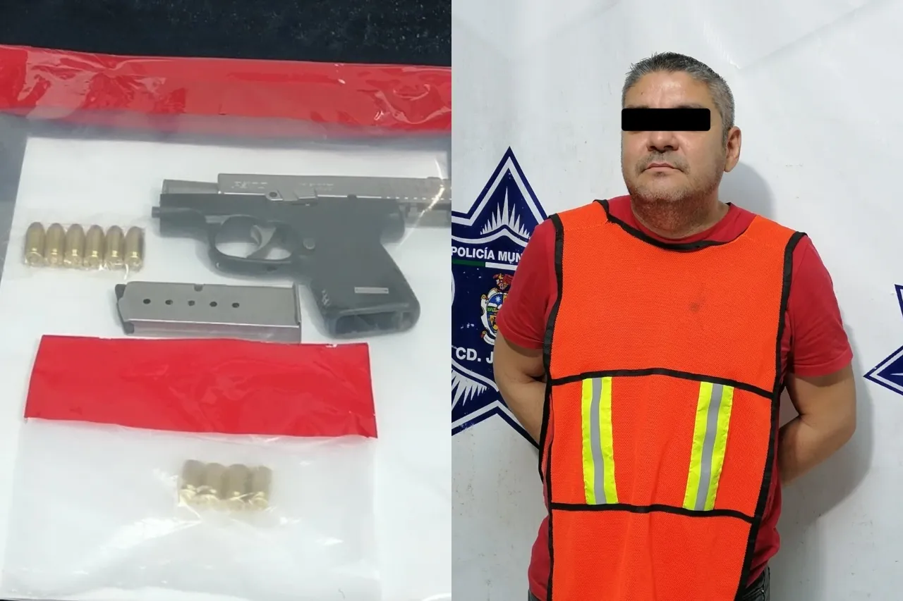 Disparaba al aire desde su Jetta; lo arrestan