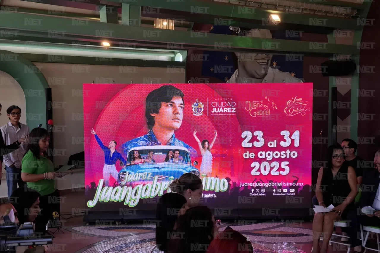 Juárez celebrará a Juan Gabriel con más de 30 eventos culturales
