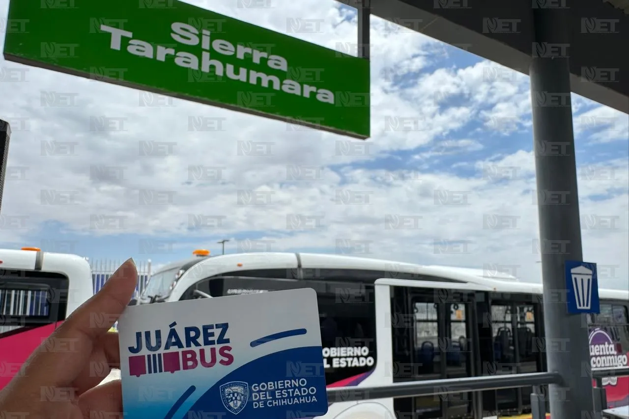 Recarga o compra tu tarjeta del Juárez Bus en Del Río y Superette