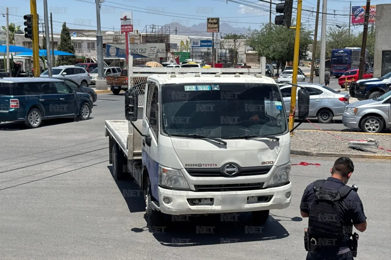 Arrestan a chofer de camión que atropelló a trabajador en la Montes Urales