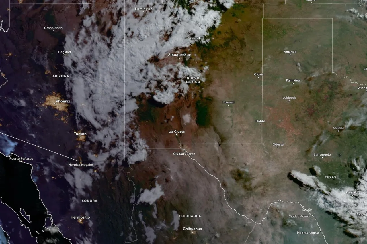 Prevén llegada de tormentas para este sábado en región El Paso - Juárez