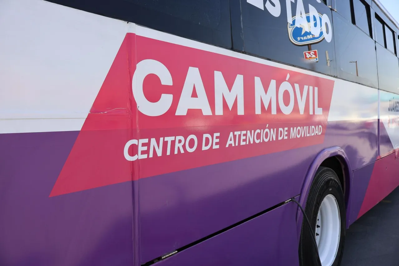 JuárezBus anuncia nuevas ubicaciones del CAM Móvil