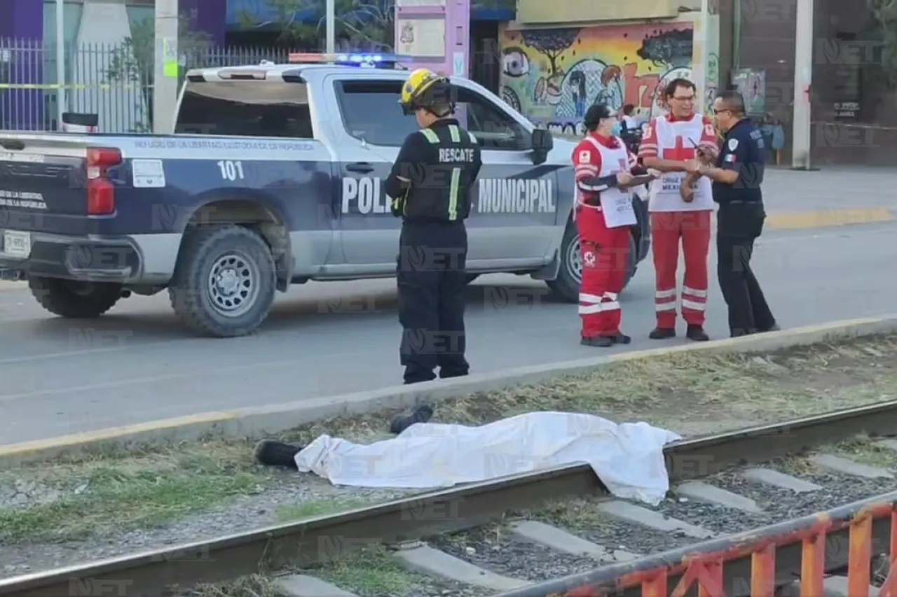 Muere arrollado por el tren