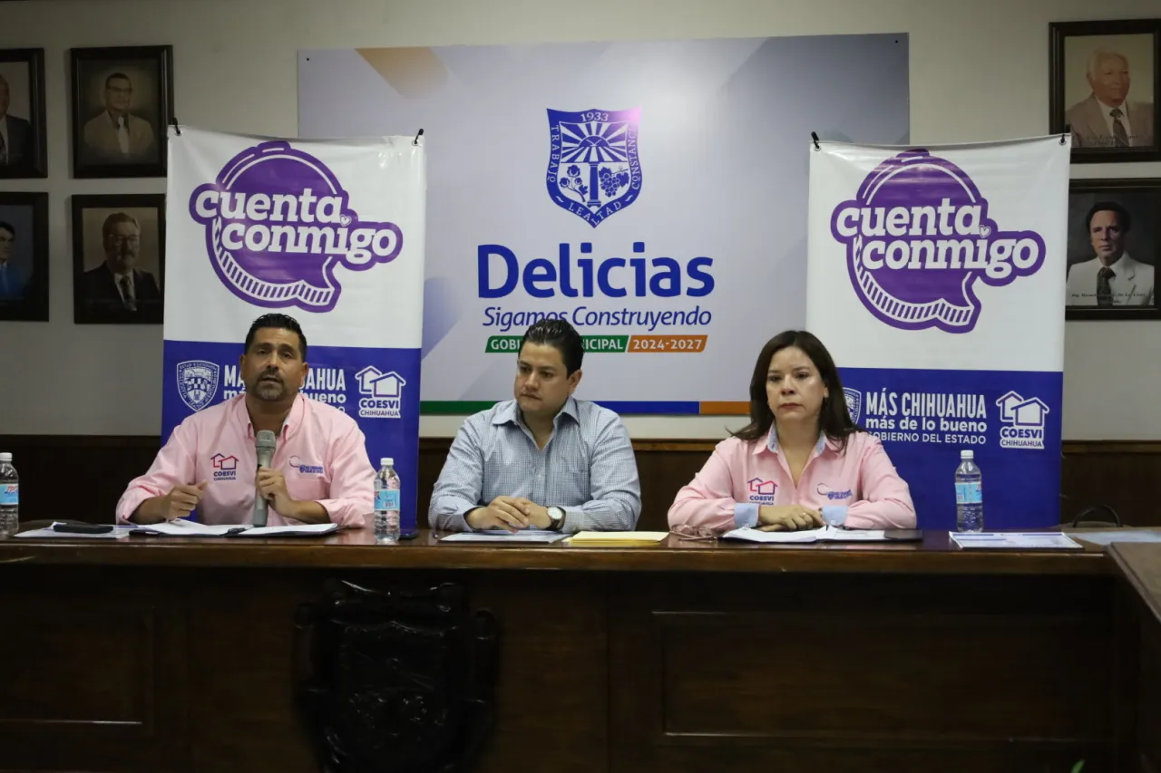 Delicias: Presenta Coesvi programas de vivienda, mejoramiento y escrituración
