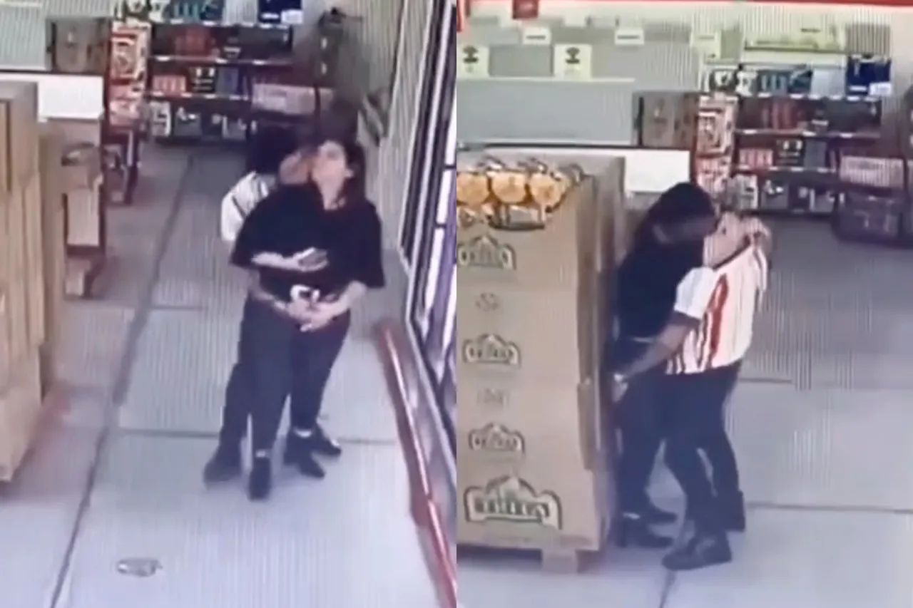 'Hoy conocí la envidia'; captan a pareja 'echando pasión' en supermercado