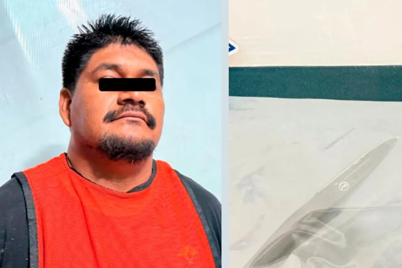 Ebrio discute con su primo y lo lesiona con un arma blanca