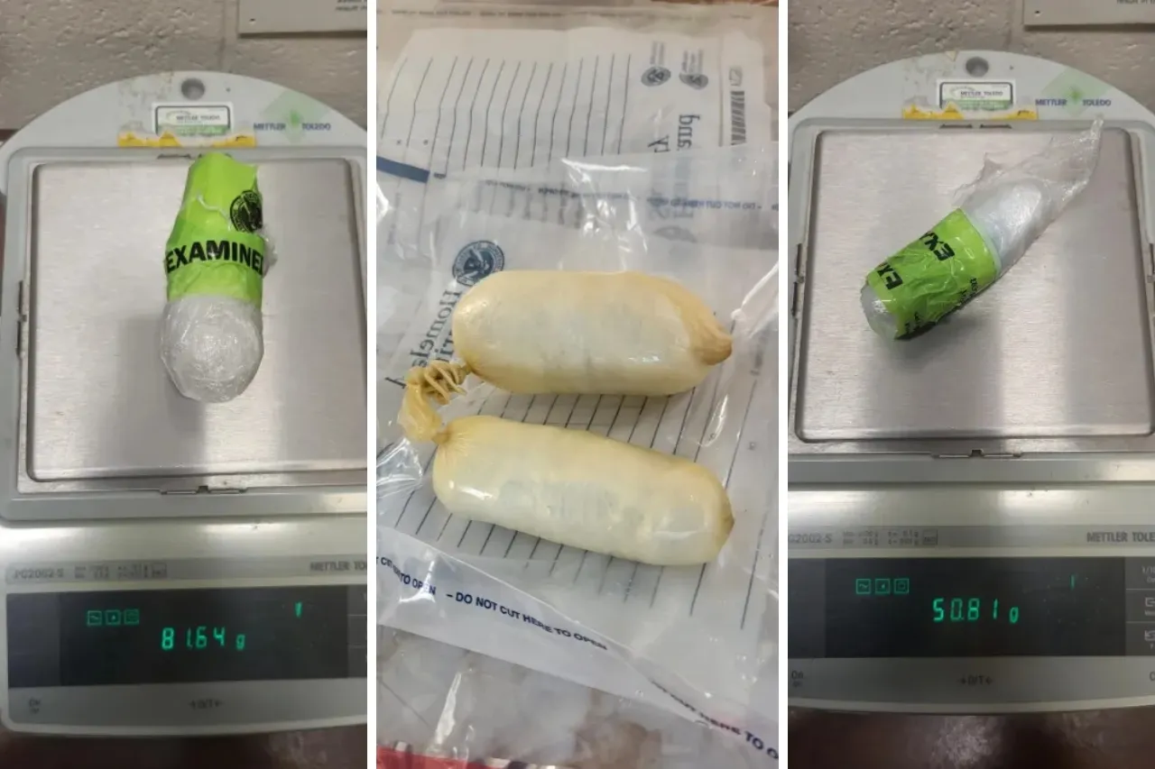 Hombre se introduce en el cuerpo paquetes con droga e intentar cruzar a El Paso