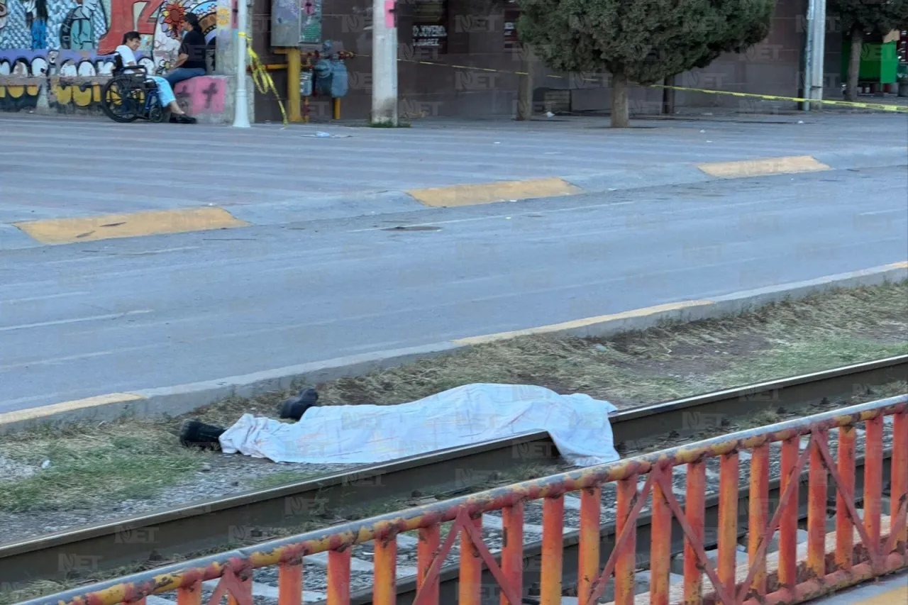 Muere arrollado por el tren