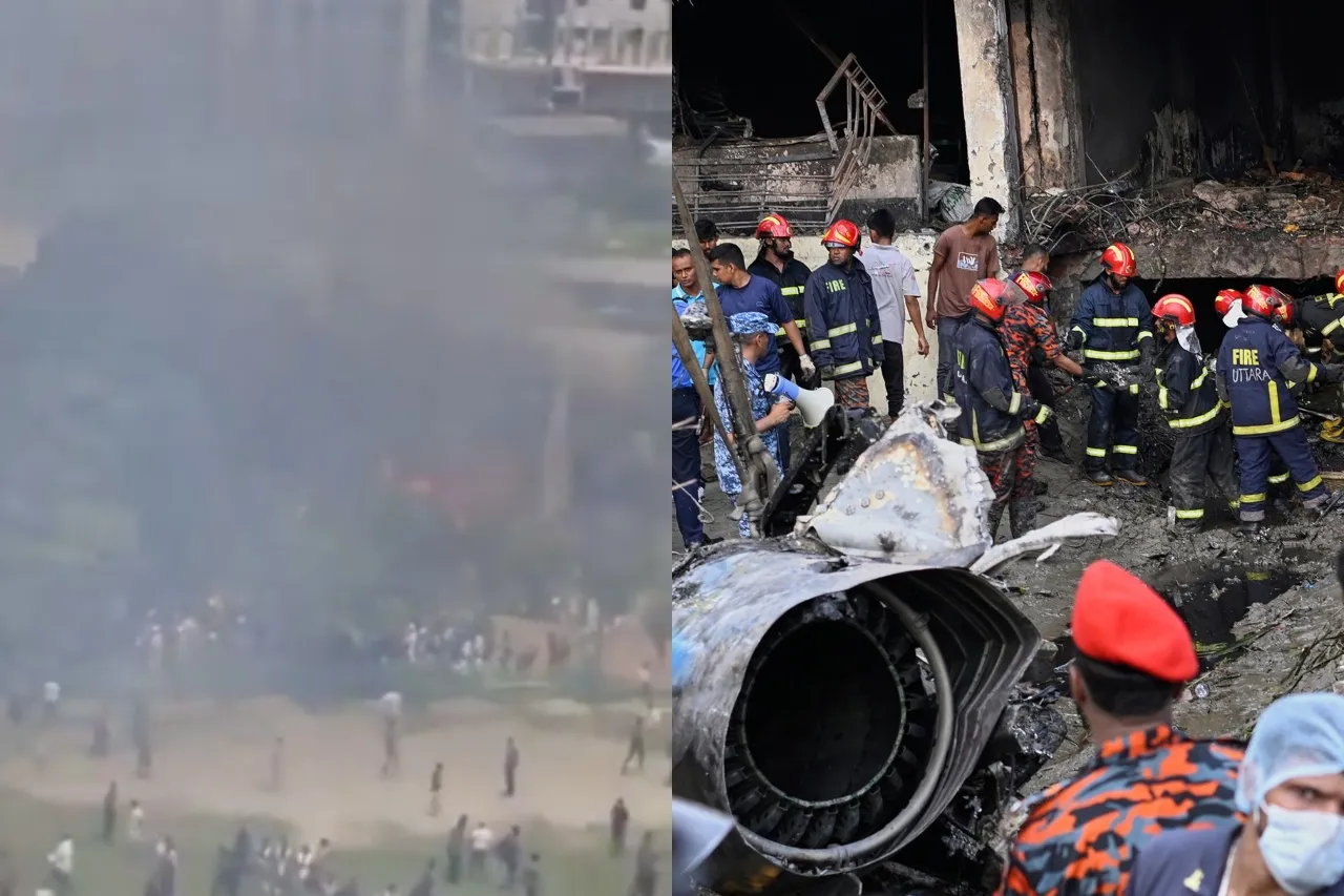 Se estrella avión militar contra escuela; van al menos 19 muertos