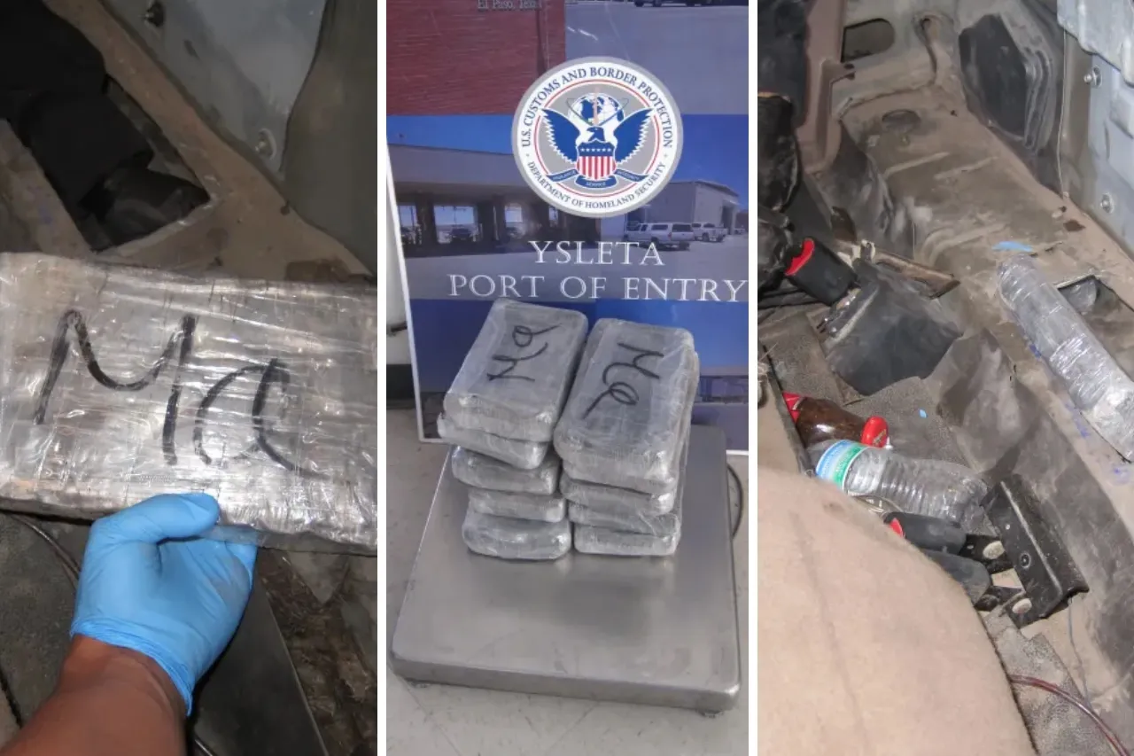 Sorprenden a jovencita con 20 kilos de droga en el puente Zaragoza