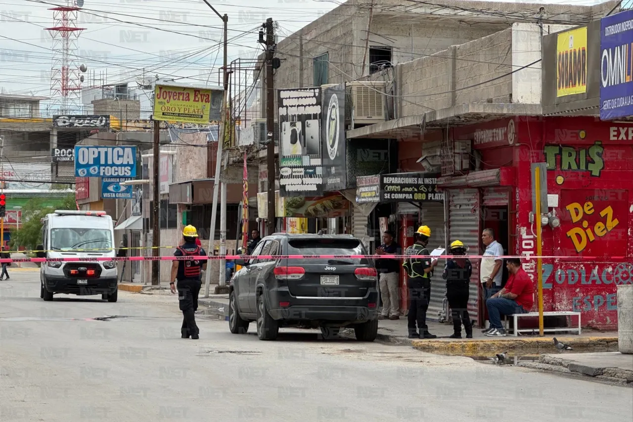Lo matan a tiros en pleno Centro de Juárez