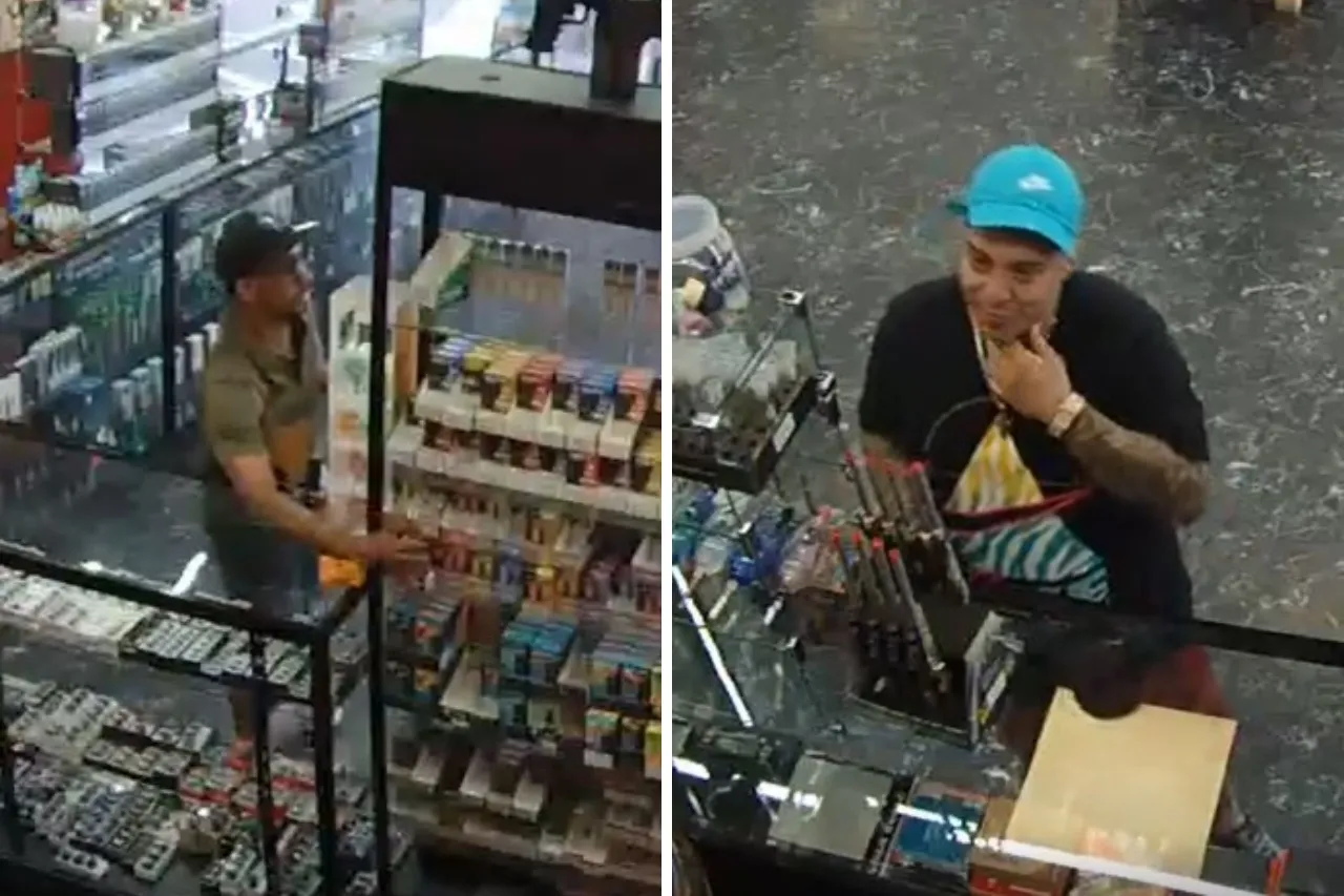 Buscan a dos hombres por robo en una tienda de El Paso