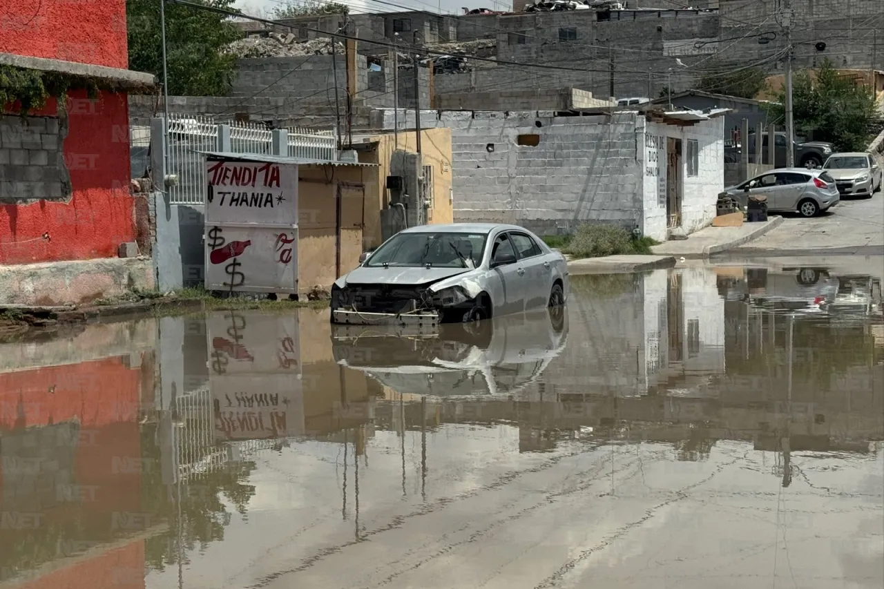 Continúan las inundaciones por lluvias en varias zonas de la ciudad