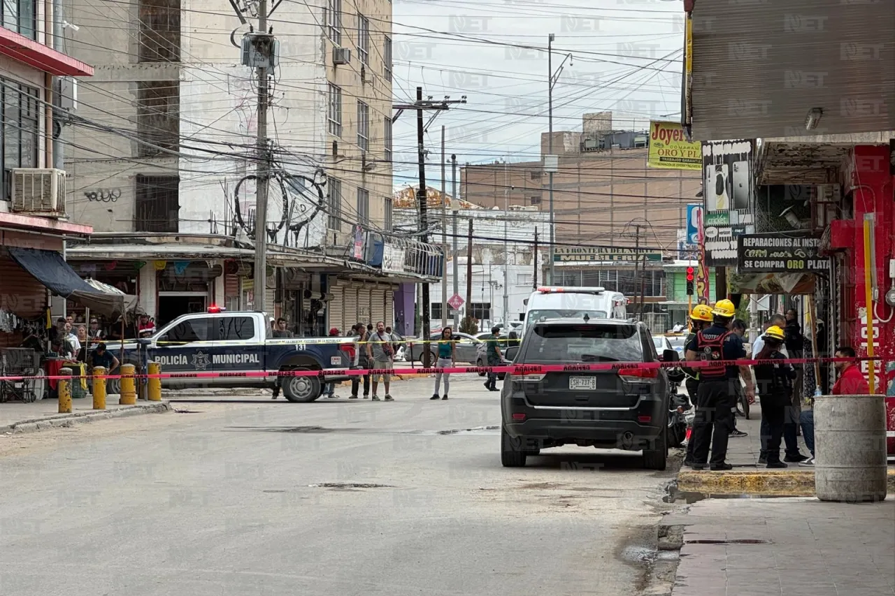 Lo matan a tiros en pleno Centro de Juárez