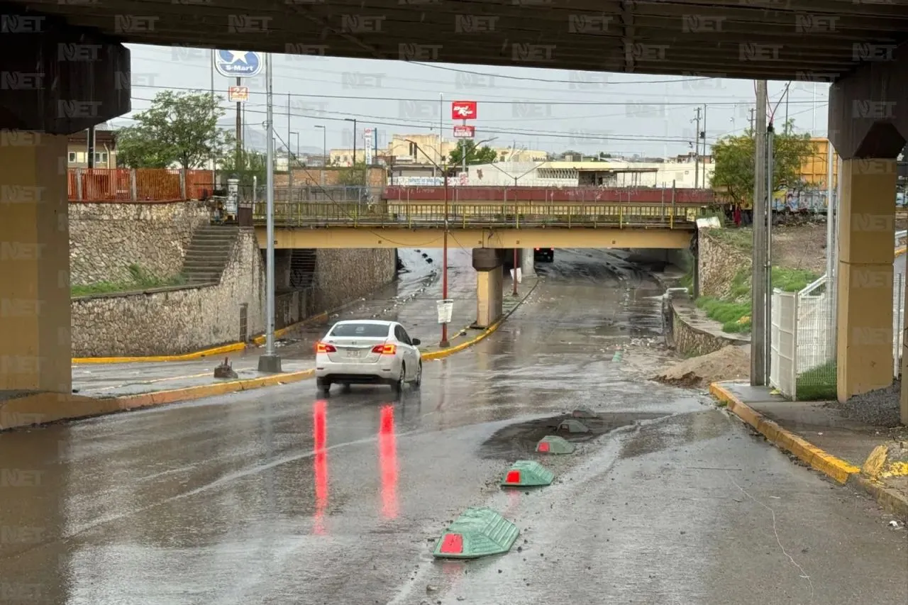 Por fin: Paso a desnivel de la Insurgentes no se inundó