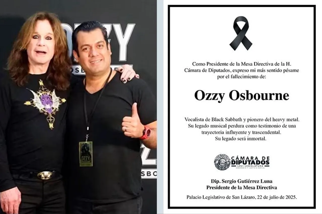 Homenaje a Ozzy Osbourne desde San Lázaro desata polémica en redes