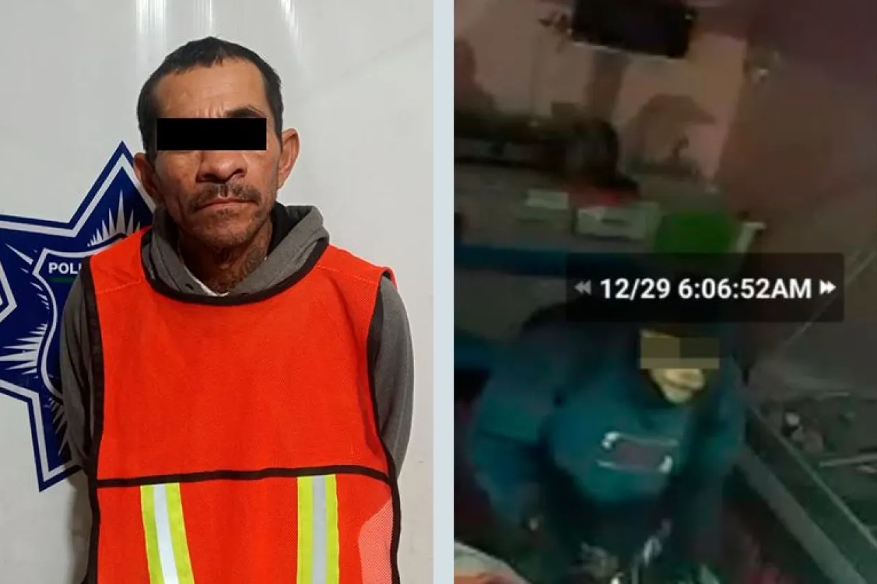Viejo conocido: Cae por robo a tienda sujeto con largo historial delictivo