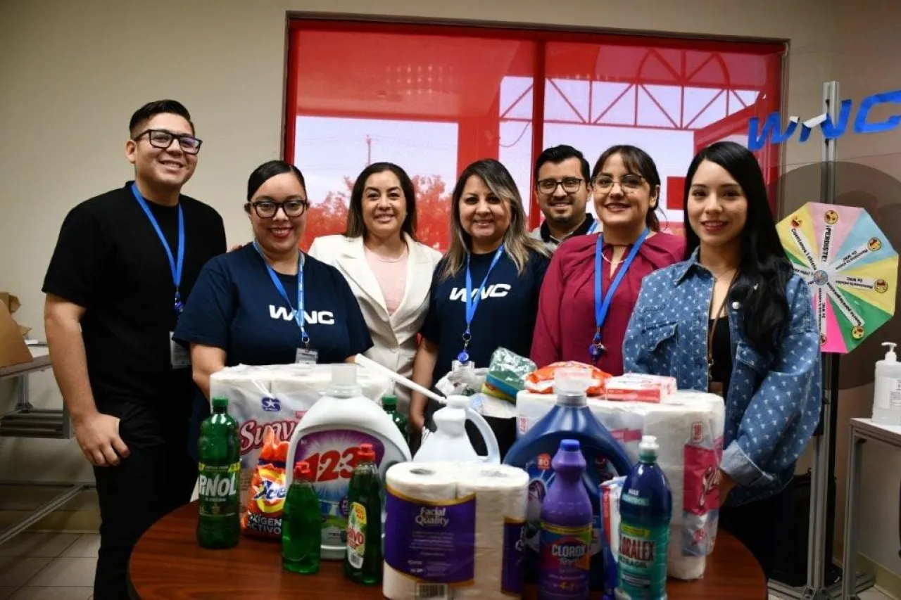 Maquiladora WNC y su personal benefician colaboradores afectados por lluvias