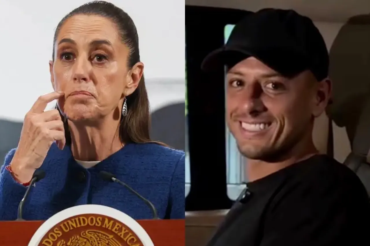 'Tiene mucho que aprender'; reacciona Sheinbaum a declaraciones del Chicharito