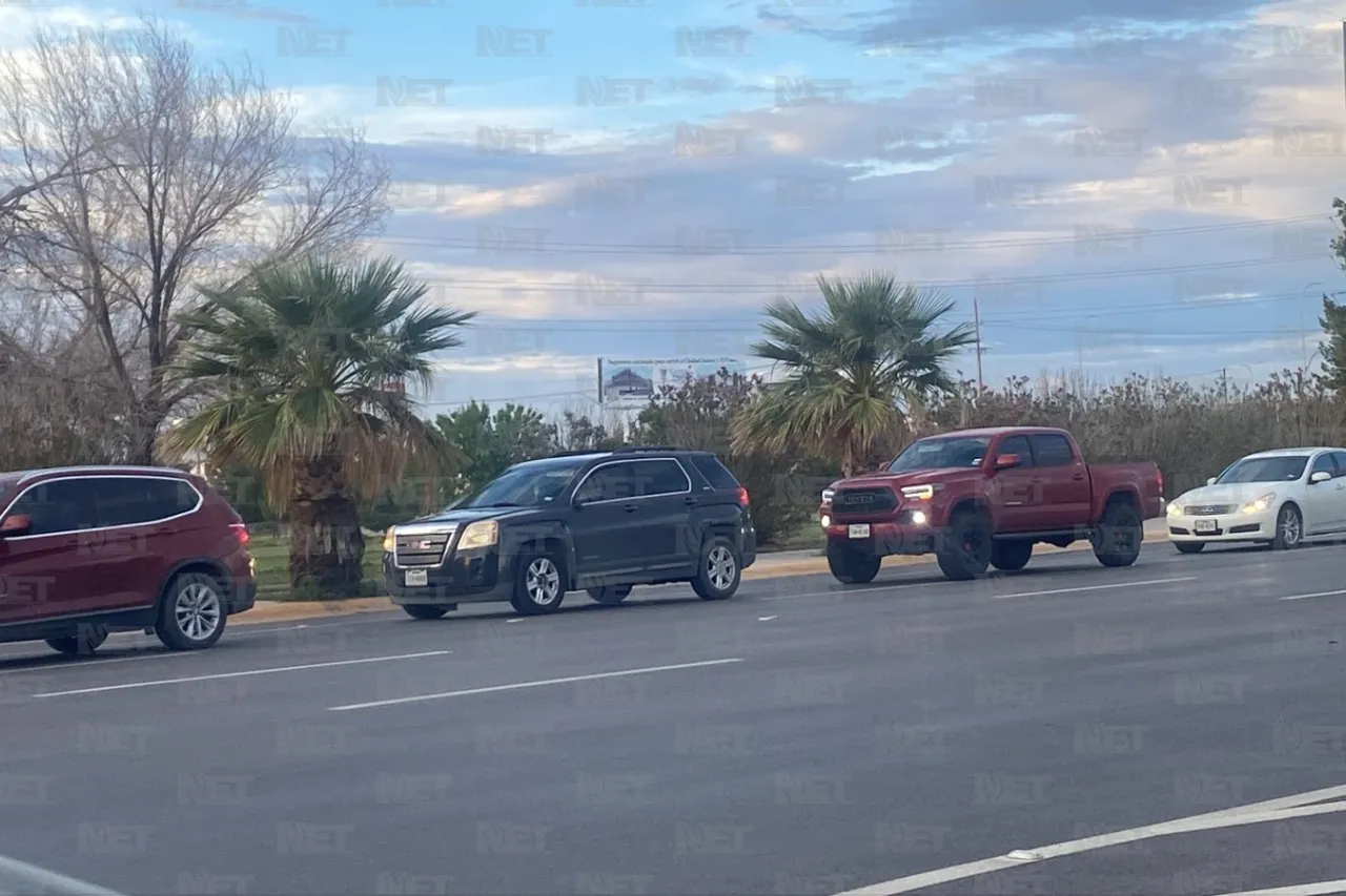 Así están los puentes a El Paso: hasta 60 minutos de espera