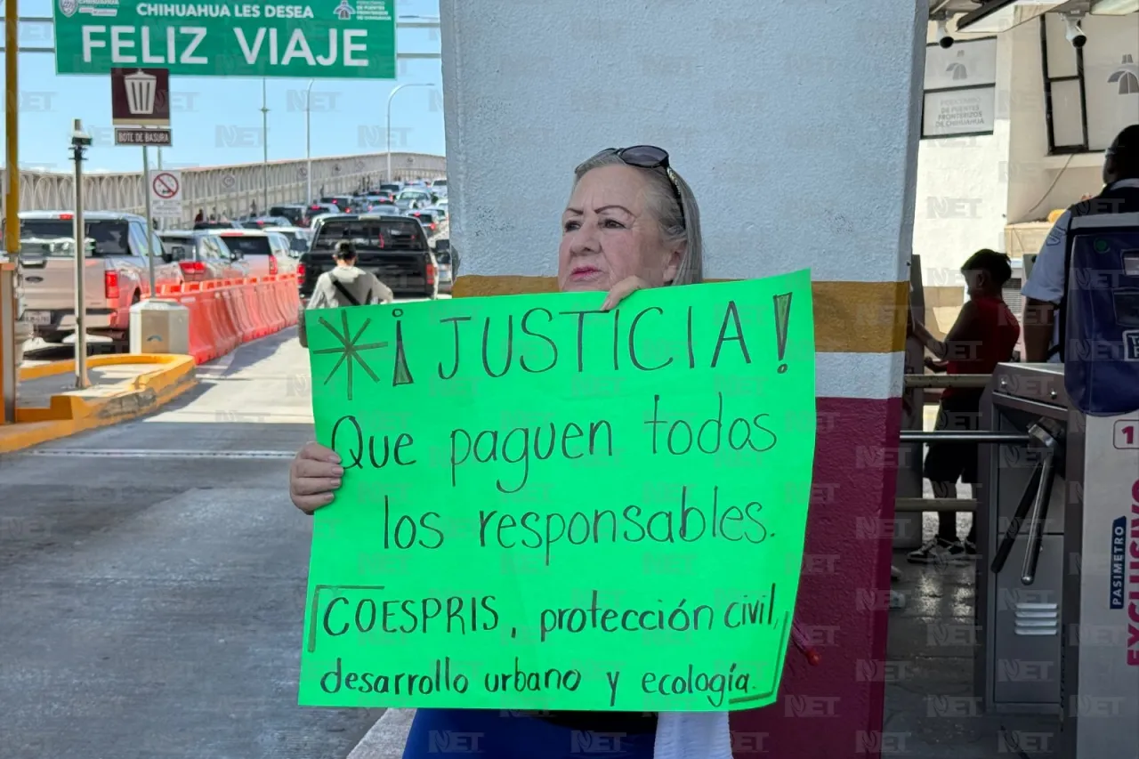 Colectivo permite paso libre en el puente Santa Fe en protesta pacífica
