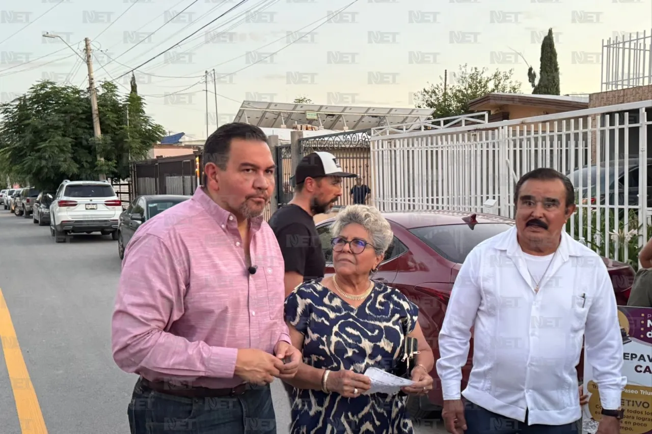 Entregó alcalde obras en la colonia Monumental