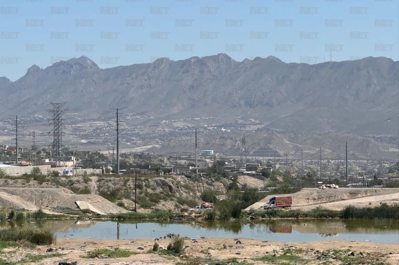Limpieza de diques evitó daños por nuevas lluvias en el poniente de Juárez