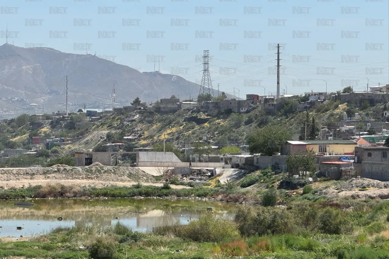 Limpieza de diques evitó daños por nuevas lluvias en el poniente de Juárez