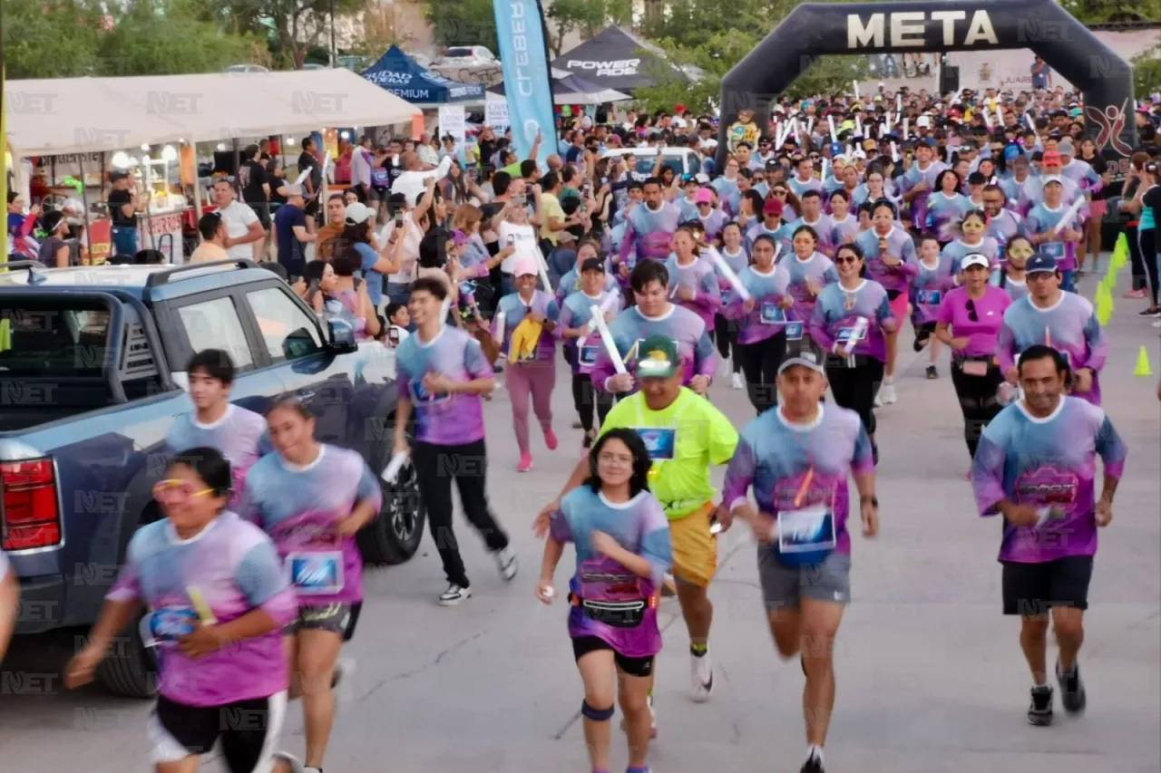 Así se vivió ayer la 'Neon Race'