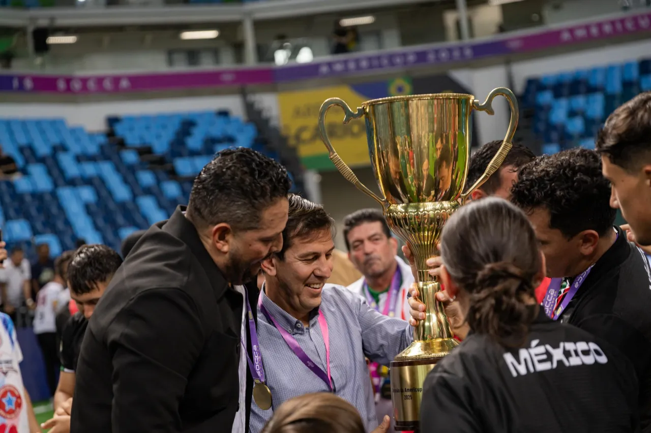 México se corona bicampeón en la Copa América Socca