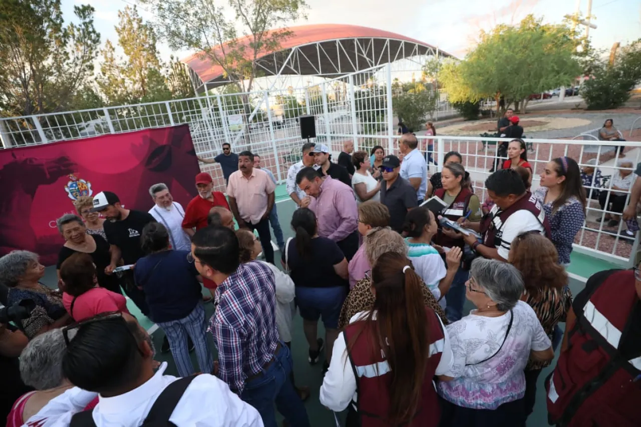 Presupuesto Participativo mejora parque Carlos Dickens