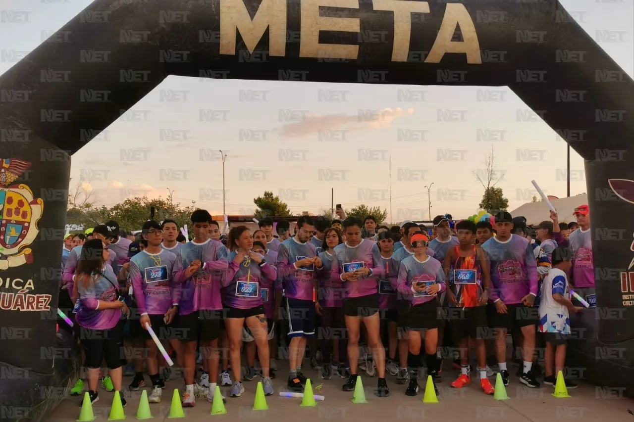 Así se vivió ayer la 'Neon Race'